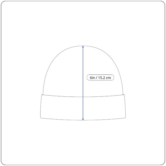 Michael Kors Womens Black & White Printed Knitted Beanie Hat Stretch OS - Picture 7 of 7